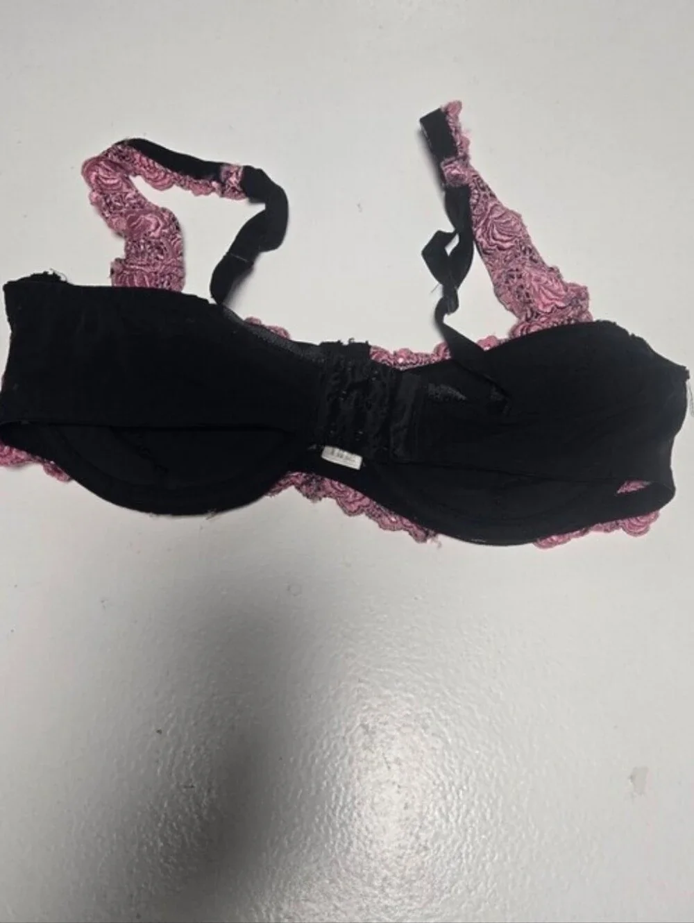 delicates bra black